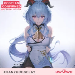 Uwowo Genshin Impact Fanart: Ganyu Qipao Chinese Dress Cosplay Costumes -Uwowo Cosplay Sales 00 86a95706 cfbb 4084 a250 f712358449e4