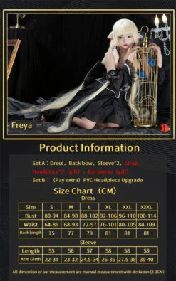 Uwowo Anime/Manga Chobits: Freya Black Bow Lolita Chii Cosplay Costume -Uwowo Cosplay Sales 01 111f7eb3 8bb5 4692 b00d fe27dcf57184