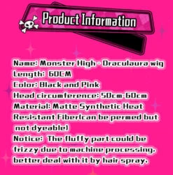 Uwowo Monster High Cosplay Wig Draculaura Wig Black And Pink Long Hair -Uwowo Cosplay Sales 02 26d5110a 827d 414c 8a3a 7463bb7425fe