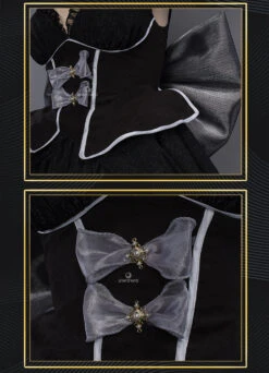 Uwowo Anime/Manga Chobits: Freya Black Bow Lolita Chii Cosplay Costume -Uwowo Cosplay Sales 07 550a095d 2244 4701 9311 35702f37256d