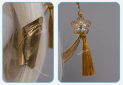 Uwowo Genshin Impact: Candace Golden Vow Sumeru Hydro Female Cosplay Costume -Uwowo Cosplay Sales 10