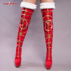 Exclusive Authorization Uwowo X Sakiyamama FGO Fanart Artoria Pendragon Christmas Ver. Cosplay Shoes -Uwowo Cosplay Sales 12 ebfdb2b3 3fc6 4d2c 9bc2 fafb9ae97db4