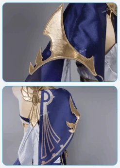Uwowo Genshin Impact: Candace Golden Vow Sumeru Hydro Female Cosplay Costume -Uwowo Cosplay Sales 14