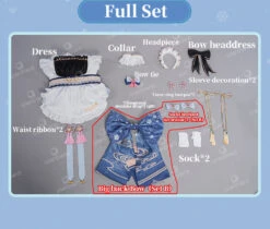 Uwowo Genshin Impact Fanart Ayaka Maid Dress Cosplay Costume -Uwowo Cosplay Sales 14 0a419d01 773b 4de3 930d 9535aaa095b7