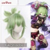 Uwowo Genshin Impact Cosplay Kuki Shinobu Cosplay Wig Short Light Green Kuki Shinobu Hair