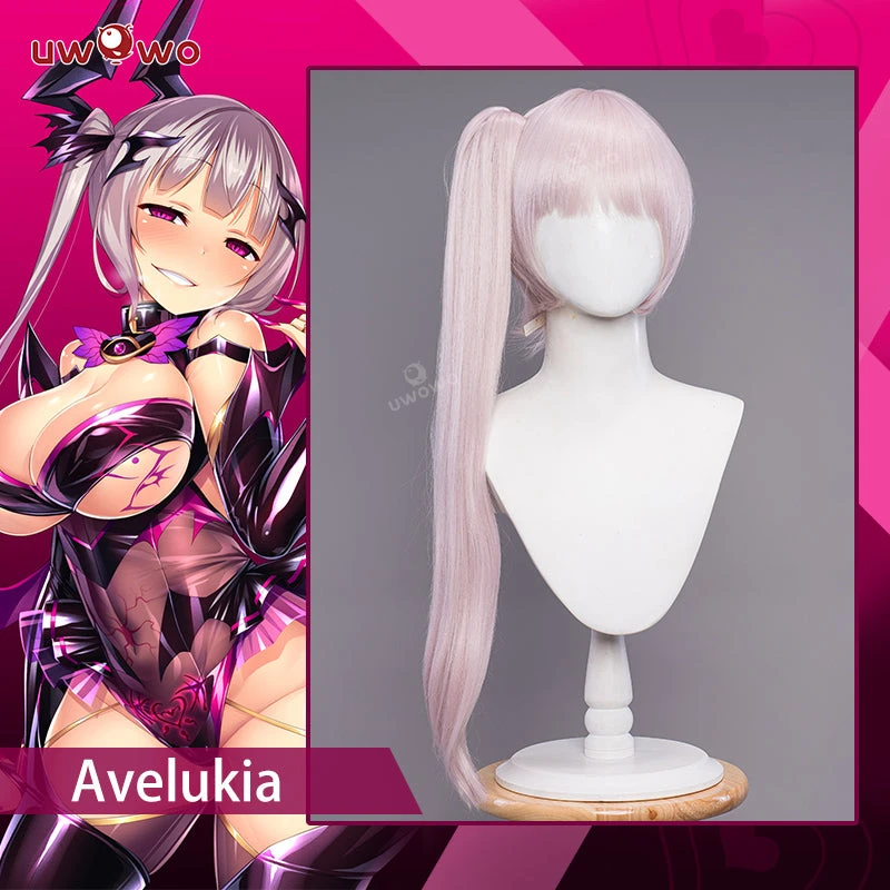 Uwowo Cat Pink Eviltia Avelukia Wig Anime Figure Model Cosplay Eviltia Wig Light Pink Long Hair 1 Uwowo Cat Pink Eviltia Avelukia Wig Anime Figure Model Cosplay Eviltia Wig Light Pink Long Hair
