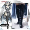 Uwowo Anime Date A Live: Nia Honjo Shoes Nia Honjo Astral Dress Nun Cosplay Boots