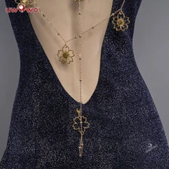 Uwowo Genshin Impact Fanart: Yae Miko Gown Cocktail Dress Formal Wear Sexy Cosplay Costume -Uwowo Cosplay Sales 1 2