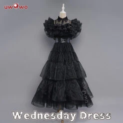 Uwowo Wednesday Addams Rave‘N Dance Black Gothic Prom Dress Cosplay Costume -Uwowo Cosplay Sales 1 314620fc 9d7d 4789 8108 a6a47a1b3911
