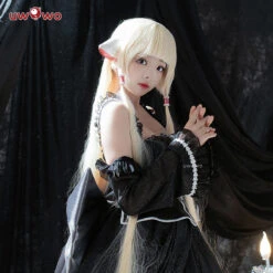 Uwowo Anime/Manga Chobits: Freya Black Bow Lolita Chii Cosplay Costume -Uwowo Cosplay Sales 1 31ea5b9e 98d9 4661 a8f0 1a479c3bc03e