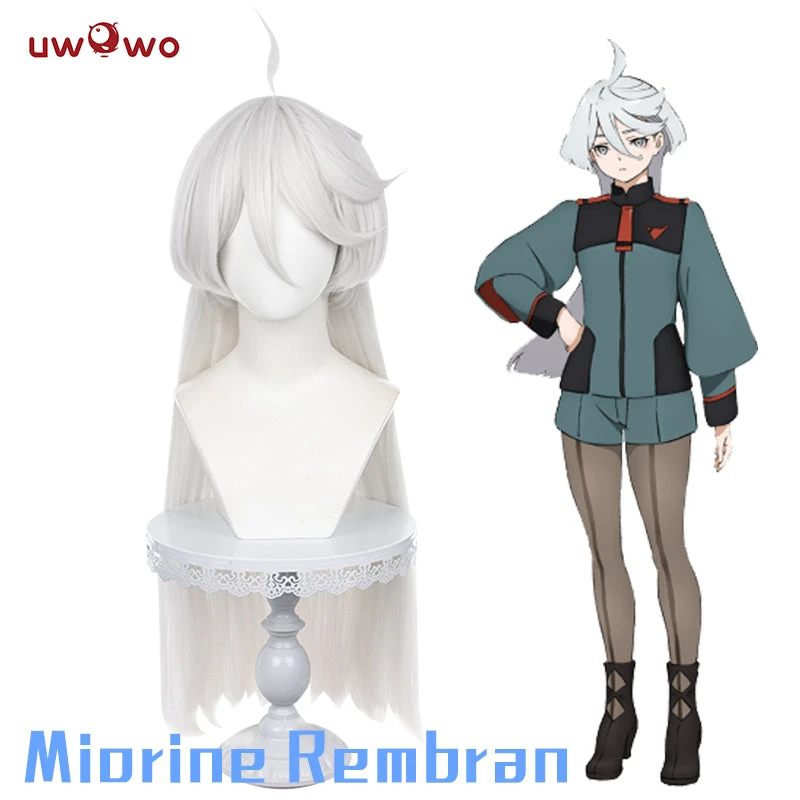 Uwowo Anime Mobile Suit Gundam The Witch From Mercury Cosplay Miorine Rembran Cosplay Wig 1 Uwowo Anime Mobile Suit Gundam The Witch From Mercury Cosplay Miorine Rembran Cosplay Wig
