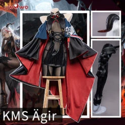 Uwowo Game Azur Lane KMS Ägir/Agir 18+ Cosplay Costume