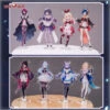 Uwowo Genshin Impact Fanart Maid Series: Mona Beidou Kokomi Keqing Rosaria Yae Miko Gift Figure Standee Acrylic Figures