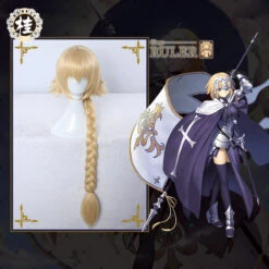 UWOWO Anime Fate/Grand Order Joan Of Arc Maid DressCosplay Wig Long Hair