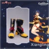 Uwowo Game Genshin Impact Xiangling Exquisite Delicacy Cosplay Chef De Cuisine Cosplay Shoes