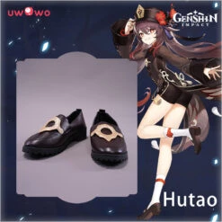 Uwowo Game Genshin Impact Hu Tao Fragrance In Thaw Hutao Cosplay Shoes