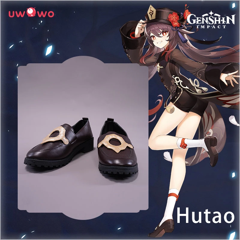 Uwowo Game Genshin Impact Hu Tao Fragrance In Thaw Hutao Cosplay Shoes 1 Uwowo Game Genshin Impact Hu Tao Fragrance In Thaw Hutao Cosplay Shoes