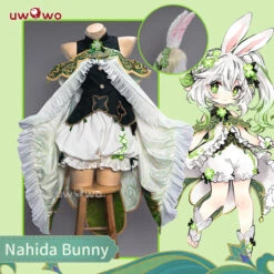 Exclusive Authorization Uwowo Genshin Impact Fanart: Nahida Bunny Kusanali Sumeru Dendro Archon Cute Cosplay Costumes -Uwowo Cosplay Sales 1 9087d648 6c3f 455b b5c5 dcb312fa636f