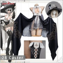 Uwowo×DISHWASHER1910 Nier: Automata 2B Caster Fanart Cosplay Costume