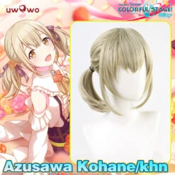 Uwowo Project Sekai Colorful Stage! Feat. Cosplay Azusawa Kohane Wig Khn Coplay Wig