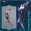 Uwowo Genshin Impact Weapons Yelan Weapon Aqua Simulacra Bow Arrow Yelan Props