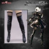Uwowo Game Nier: Automata YoRHa No.2 Type B 2B Cosplay Costume Shoes
