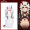 Uwowo Game Genshin Impact Wig Arataki Itto Cosplay Wig With Horns