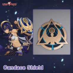 Uwowo Game Genshin Impact Cosplay Props Genshin Impact Weapon Candace Shield Prop