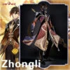 Uwowo Game Genshin Impact Geo Archon Morax Zhongli Cosplay Costume