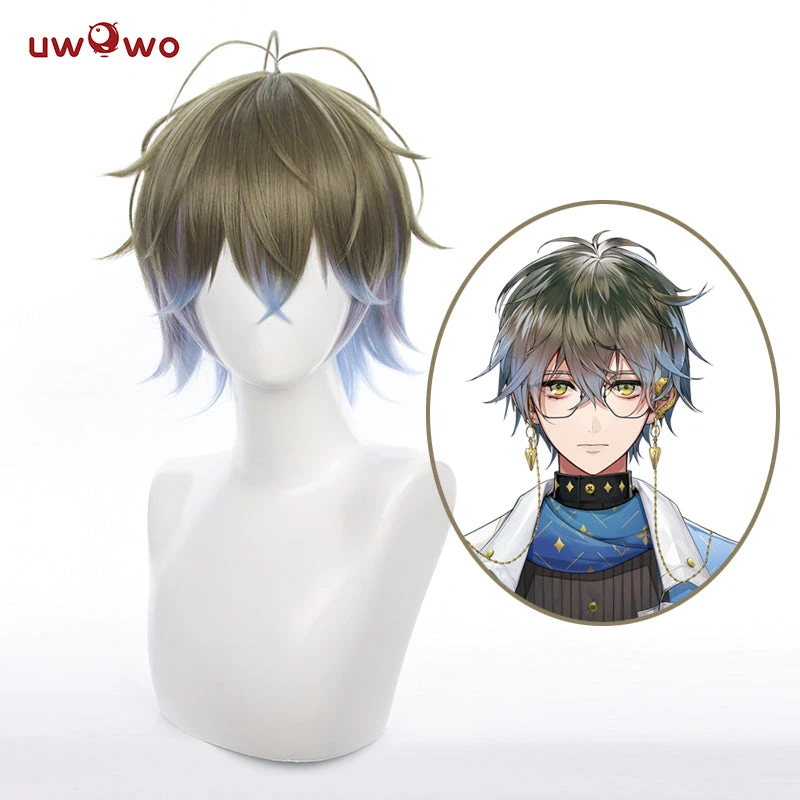 Uwowo NIJISANJI Cosplay Vtuber Wig Ike Eveland Cosplay Wig 4 Uwowo NIJISANJI Cosplay Vtuber Wig Ike Eveland Cosplay Wig - Image 4
