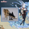 Uwowo Game Genshin Impact Liyue Cryo Shenhe Cosplay Costume Shoes