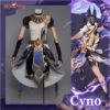 Uwowo Genshin Impact: Cyno Boy Sumeru Electro Egyptian Male Cosplay Costume
