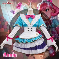 Uwowo Game League Of Legends Cafe Cuties Annie Maid Cosplay Costume