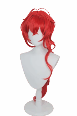 Uwowo Game Genshin Impact Diluc The Dark Side Of Dawn Cosplay Wig 80cm Red Long Hair -Uwowo Cosplay Sales 20201123164744 IMG 9489