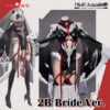 Exclusive Authorization Uwowo X Ailish: Nier: Automata Fanart Bride Ver. 2B Cosplay Costume