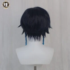 Uwowo Game Genshin Impact Venti Windborne Bard Cosplay Wig Tone-Deaf Bard 50cm Dark Blue Light Blue Gradient Short Hair -Uwowo Cosplay Sales 2 03b67e86 2a4a 41f0 8cfe 6800bbfbb9e5