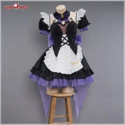 Uwowo Genshin Impact Fanart Fischl Maid Dress Cosplay Costume -Uwowo Cosplay Sales 2 11