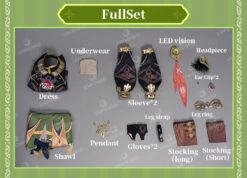 Uwowo Genshin Impact: Collei Girl Sumeru Dendro Avidya Forest Ranger Trainee Cosplay Costume -Uwowo Cosplay Sales 2 15