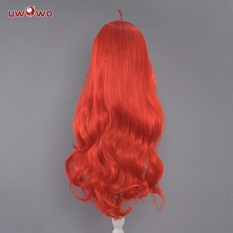 Uwowo Winx Club Bloom Cosplay Wig Fairy Wings Cosplay Wig Princess Cosplay Wig Orange Long Hair 2 Uwowo Winx Club Bloom Cosplay Wig Fairy Wings Cosplay Wig Princess Cosplay Wig Orange Long Hair - Image 2