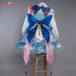 Uwowo Genshin Impact Ayaka Fontaine Springbloom Missive Dress New Skin Outfit Cosplay Costume -Uwowo Cosplay Sales 2 4535e9a9 dfee 4e16 9493 19f3e71e7e19