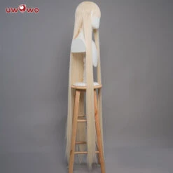 Uwowo Anime/Manga Chobits Chii Lolita Pink Bow Clamp Wig Light Yellow Long Hair -Uwowo Cosplay Sales 2 4964afcb fec5 4a39 a635 61417dab2941