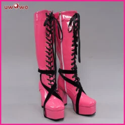 Uwowo Monster High Cosplay Shoes Draculaura Shoes Pink Boots -Uwowo Cosplay Sales 2 51b11436 0ef8 4963 a318 cdf04216490e