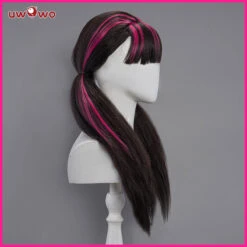 Uwowo Monster High Cosplay Wig Draculaura Wig Black And Pink Long Hair -Uwowo Cosplay Sales 2 5581e123 b0e5 422d b8b1 ae1078a40c1a