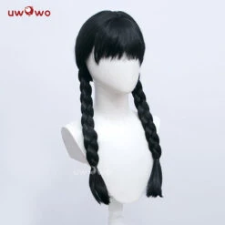 Uwowo Movie Wednesday Addams Cosplay Wig Women Long Braided Hair -Uwowo Cosplay Sales 2 5f47be6f 07e1 46e2 96e1 67bebc710871