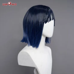 Uwowo Genshin Impact Yelan Liyue Hydro Female Cosplay Wig Short Blue Hair -Uwowo Cosplay Sales 2 68891f93 3b8b 4170 a920 489d2a78a92b
