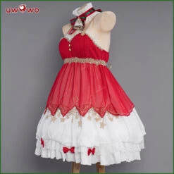 Uwowo Genshin Impact Fanart Traveler Lumine Christmas Holiday Cosplay Costume -Uwowo Cosplay Sales 2 71276bc6 d52e 446c 88c6 ae5578a893b6