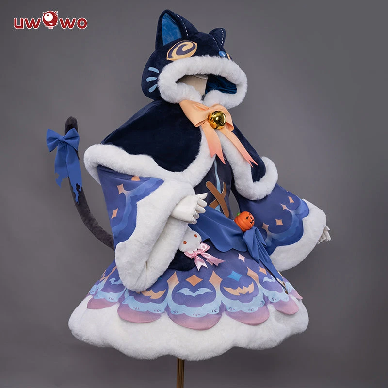 UWOWO Game Princess Connect! Re:Dive Kyouka Hikawa Halloween Card Cosplay Costume Cute Cat Dress Cosplay 2 UWOWO Game Princess Connect! Re:Dive Kyouka Hikawa Halloween Card Cosplay Costume Cute Cat Dress Cosplay - Image 2