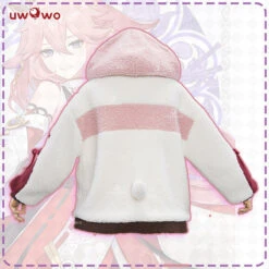 Uwowo Genshin Impact Fanart Yae Miko Casual Coat Moveable Fox Ears Cozy Jacket Cospaly -Uwowo Cosplay Sales 2 945ffd7e eb10 484b 991e cff4c4c402b5