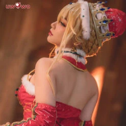 Exclusive Authorization Uwowo X Sakiyamama Fate Grand Order/FGO Fanart Artoria Pendragon Christmas Ver Holiday Cosplay Costumes -Uwowo Cosplay Sales 2 9826f944 6126 4a14 ac72 7c1f51d4eda9