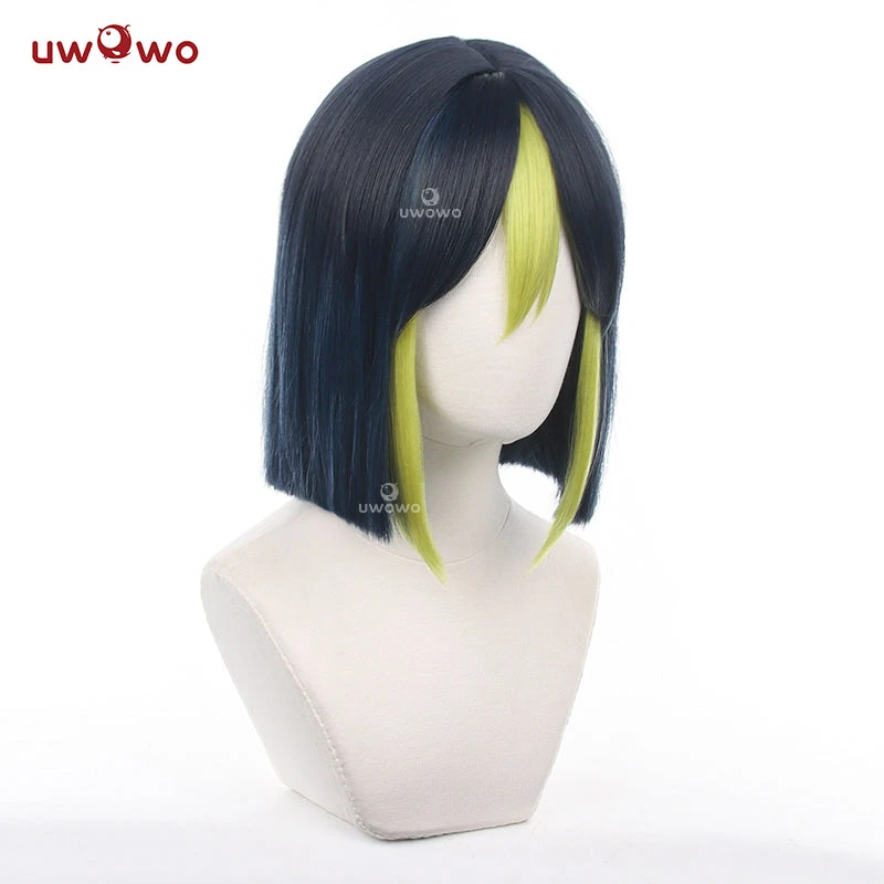 Uwowo Genshin Impact: Tighnari Cosplay Wig Man Wig Short Hair 4 Uwowo Genshin Impact: Tighnari Cosplay Wig Man Wig Short Hair - Image 4